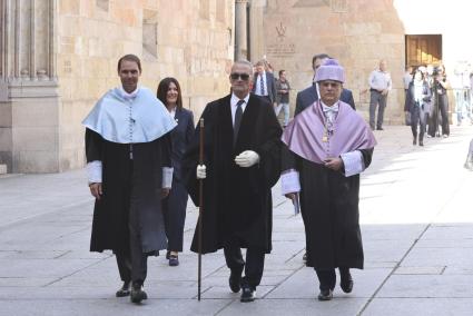 Nadal, investido doctor honoris causa de la Universidad de Salamanca