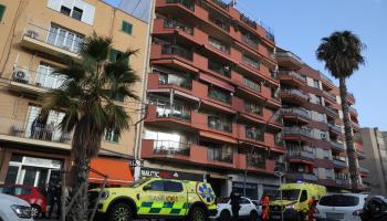 Un niño herido muy grave tras precipitarse desde un piso en Palma