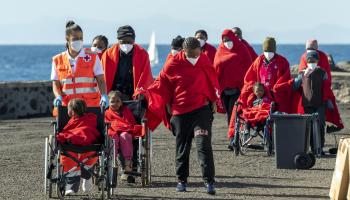 Salvamento rescata a 142 personas en tres pateras en Lanzarote, entre ellas ocho niÃ±os