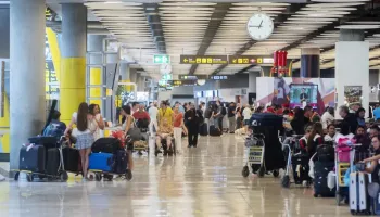 Los hechos ocurrieron en el aeropuerto de Madrid-Barajas, el viernes por la tarde. Foto: Alberto Ortega.