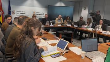 La Mesa Sectorial d'Educaci&oacute; celebrada este lunes.