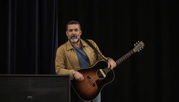 El cantautor Jaume Anglada. Foto: M. &Agrave;. Ca&ntilde;ellas