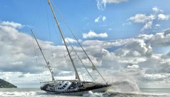 El lujoso yate aleman varado en aguas de Mallorca: uno de los propietarios ofrece su parte por «sólo un euro» Borrador Publicad