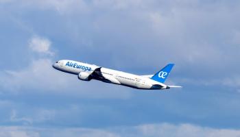 Imagen de un avión de Air Europa