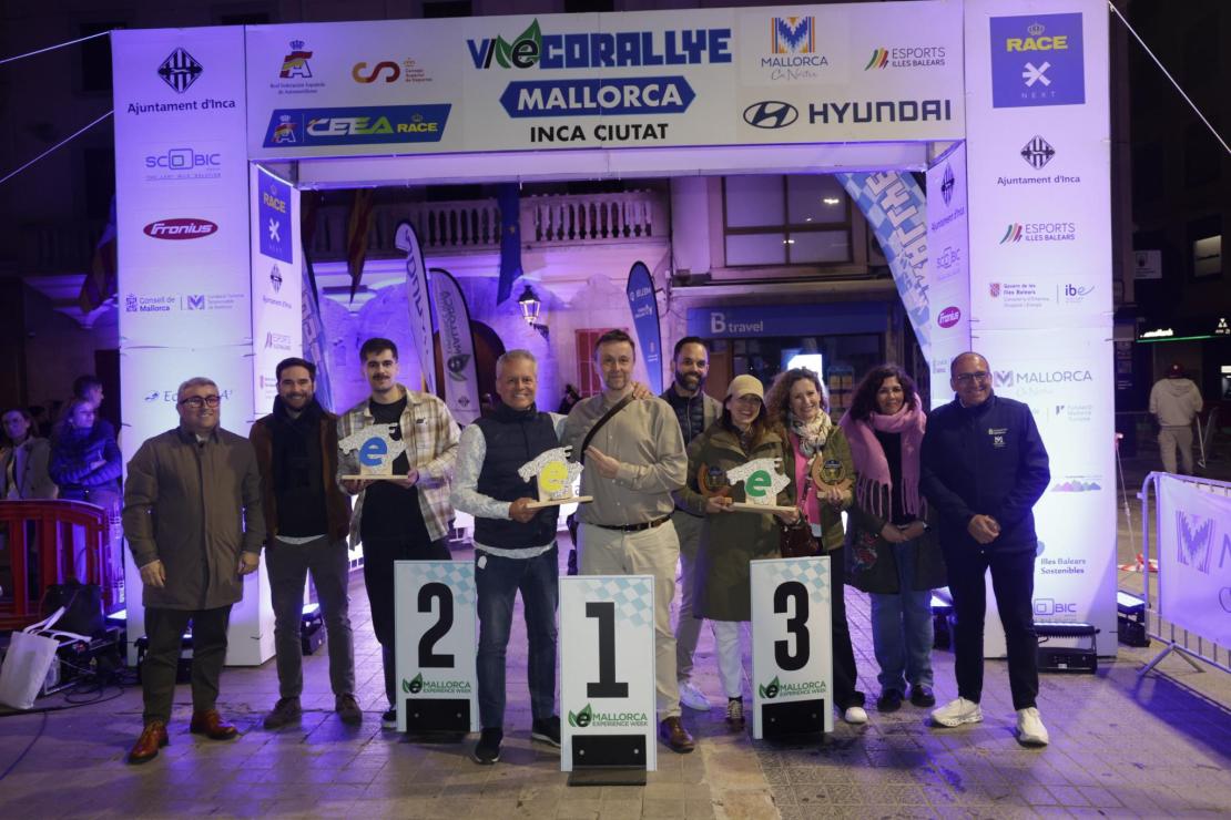 Trofeo Inca Ciutat. El viernes recibieron sus trofeos los ganadores en cada uno de sus apartados de la prueba después de una int