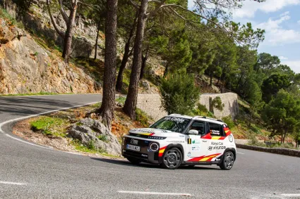 Coche de Pérez Aicart (ganador en Eléctricos).