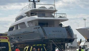 Dos heridos tras producirse una explosi&oacute;n en un barco en el puerto de Palma