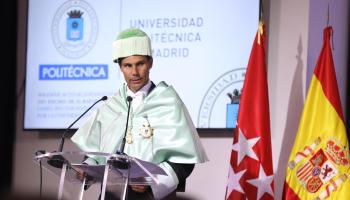 Rafa Nadal, investido doctor âhonoris causaâ por la Universidad PolitÃ©cnica de Madrid