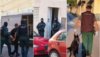 La USECIC irrumpe en un 'narcopiso' okupado de Inca para desmantelar un punto de venta de drogas muy activo