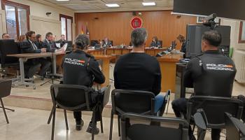 Salvador Llinás, este miércoles, en la Audiencia de Palma