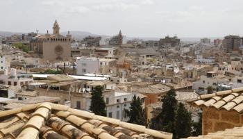 Vista de viviendas en Palma.