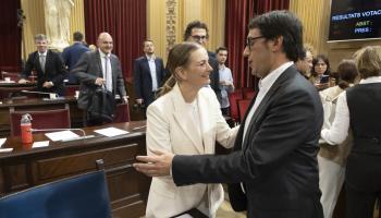 Marga Prohens y Iago Negueruela