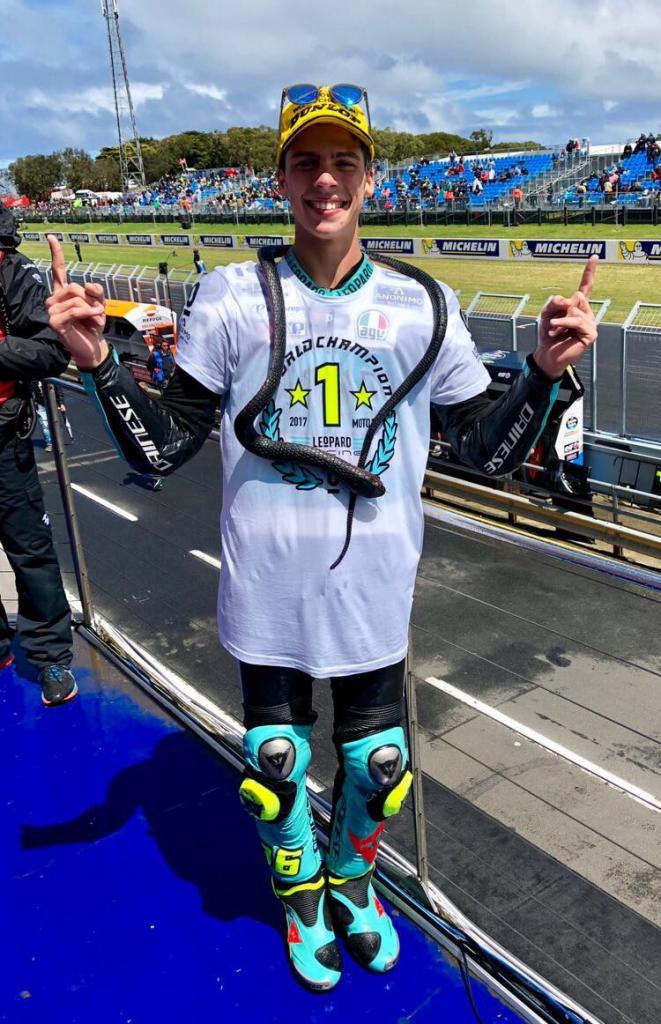 Joan Mir, campeón del mundo de Moto3