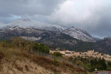 Nieve en la Serra de Tramuntana