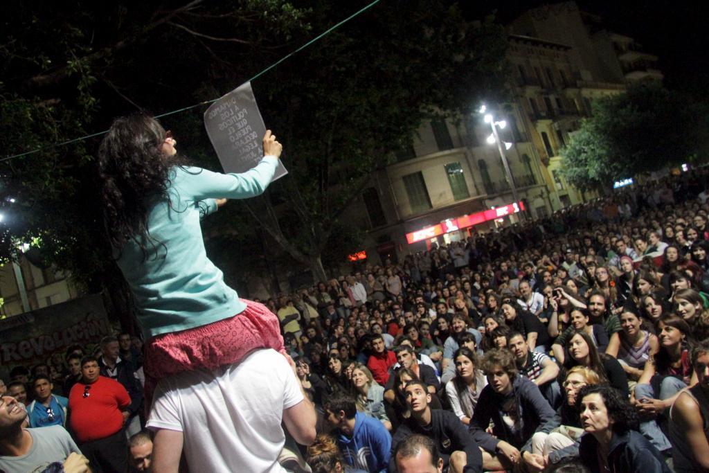 Movimiento 15-M Plaça d'Espanya