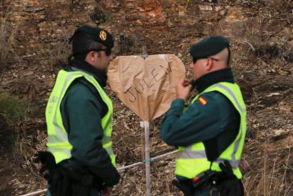 guardia civiles en el rescate de Julen