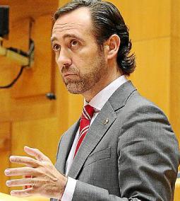 José Ramón Bauzá en el Senado.