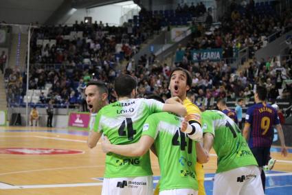 El Palma Futsal tumba al Barça (3-2)