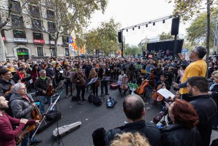 Tsunami Democràtic en la jornada de reflexión