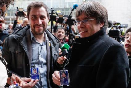 Antoni Comín y Carles Puigdemont