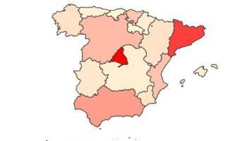 Mapa de contagios en España: Así evoluciona la sexta ola por CCAA