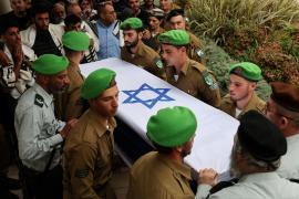 Funeral de un mando israelí
