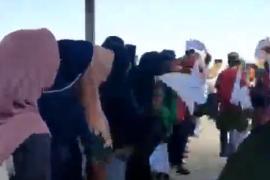 Derrumbe de un puente en Indonesia