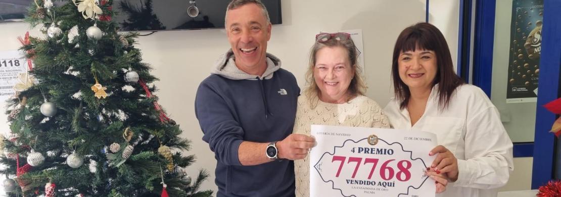 Un cuarto premio, vendido en varias zonas de Mallorca