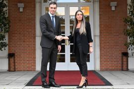 Sánchez recibe en Moncloa a Nogueras