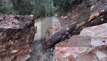 Desprendimiento en Esporles