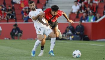 El Mallorca se queda a mitad de camino
