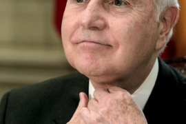 l presidente del Consejo General del Poder Judicial (CGPJ), Carlos Dívar,