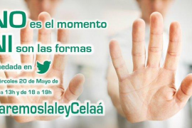 La protesta contra la Ley Celaá 'toma' las redes de nuevo