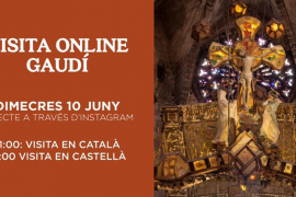 Visita ‘online’ a la reforma de Gaudí en la Catedral de Mallorca