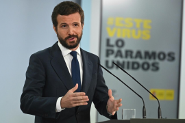 Pablo Casado, presidente del PP