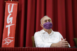 El secretario General de UGT, Pepe Álvarez