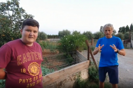 Jesús Calleja visita a Miquel Montoro