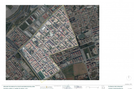 Mapa de las zonas del Rafal Vell donde se realizarán mejoras