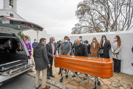 Imagen del velatorio de Vicent Tur