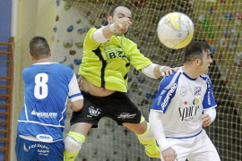 EIVISSA. PARTIDO DE FUTBOL SALA BAR NORTE - ISLEÑO GASIFRED DE TERCERA DIVISION.