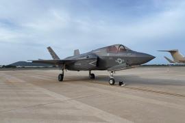 Aterriza en Ibiza un F35 de la Fuerza Aérea americana en emergencia