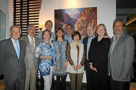 Homenaje a Pedro Pourtau y su esposa