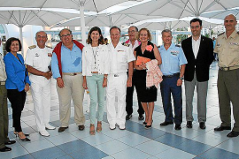 Entrega de premios del XXXV Trofeo de las fuerzas armadas en el club náutico de Palma