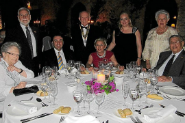 Cena Rotary, traspaso de poderes.