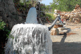 LLUCMAJOR - EL AYUNTAMIENTO DISPONE DE TRES NUEVOS POZOS PARA ABASTECER DE AGUA A S' ESTANYOL .