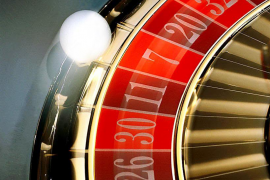 PALMA - RULETA DE UN CASINO.