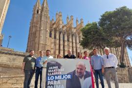 El PP inicia de Palma su precampaña con Jaime Martínez como candidato