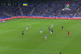 Morata y Sadiq fuerzan el empate en un gran partido en San Sebastián