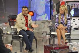 MADRID. TELEVISION. Mediaset cancela ‘Sálvame’ para la nueva imagen de T5. El presentador, Jorge Javier Vázquez, y Belén