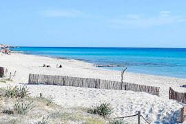 Imagen de archivo de la playa de Migjorn.